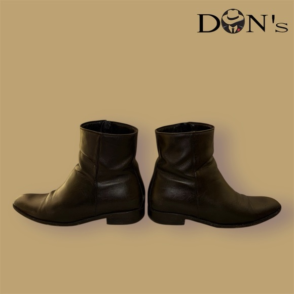 DON's Footwear Men's Handmade Elevator 100% Leather Boots - Picture 7 of 15